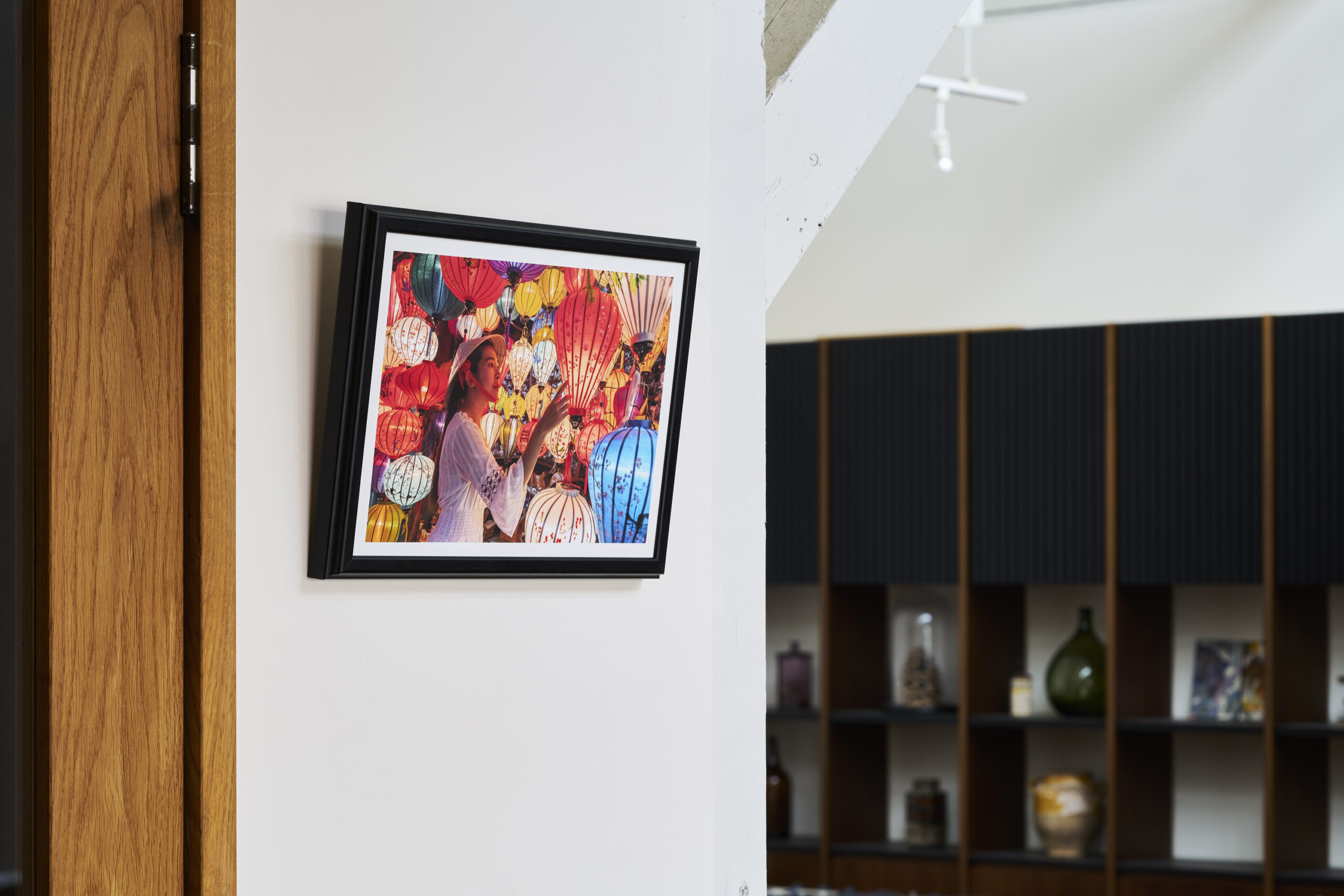 オープンスライド　ビター（黒木目）　A4　